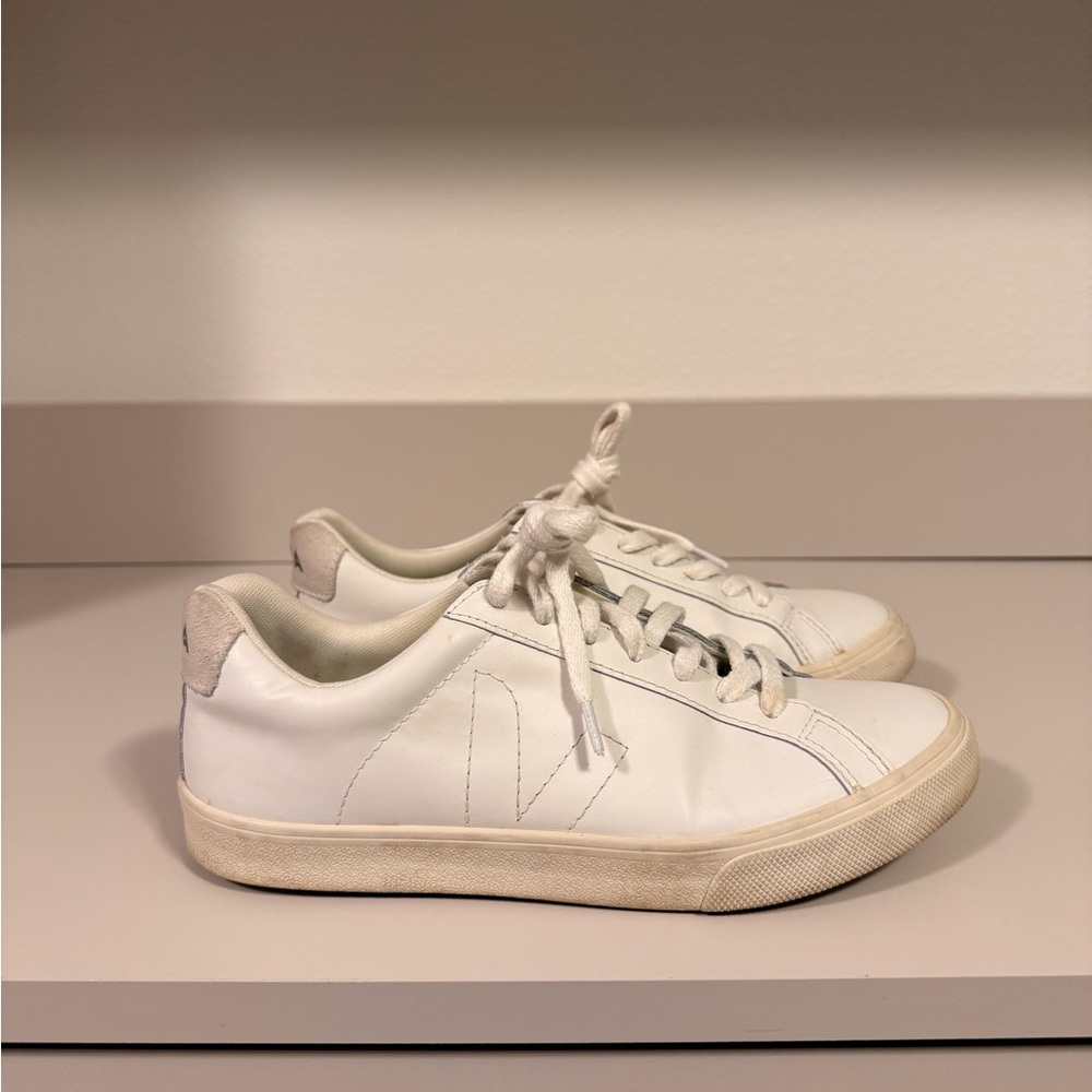 Veja White Cream Sneakers